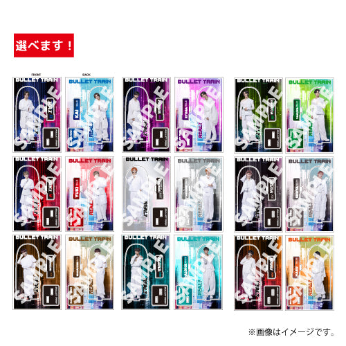 超特急グッズ 超特急]REAL？Double Sided Acrylic Stand – スタダ便 PLUS GOODS STORE