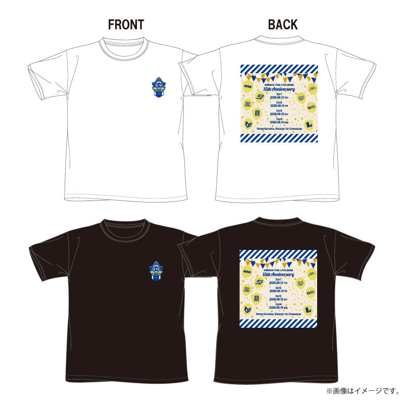 EBiDAN]EBiDAN THE LIVE 2026 15th Anniversary T-shirt – スタダ便