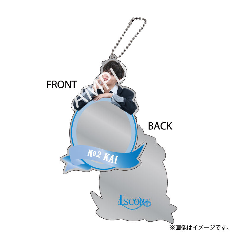 [超特急]ESCORT Random Mirror Keyholder