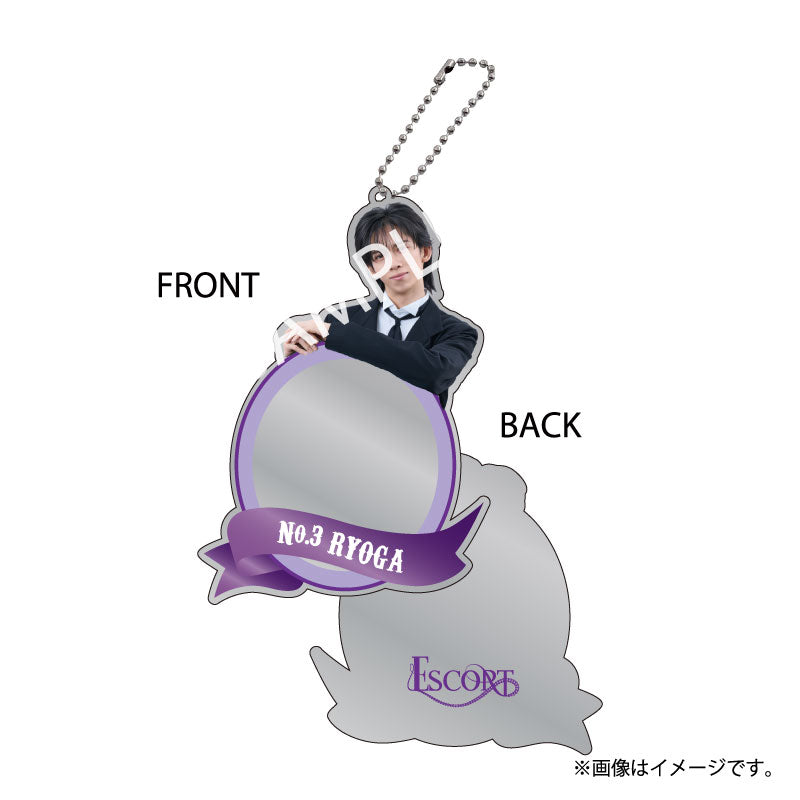 [超特急]ESCORT Random Mirror Keyholder