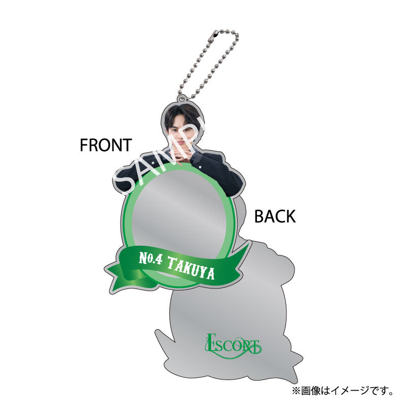 [超特急]ESCORT Random Mirror Keyholder