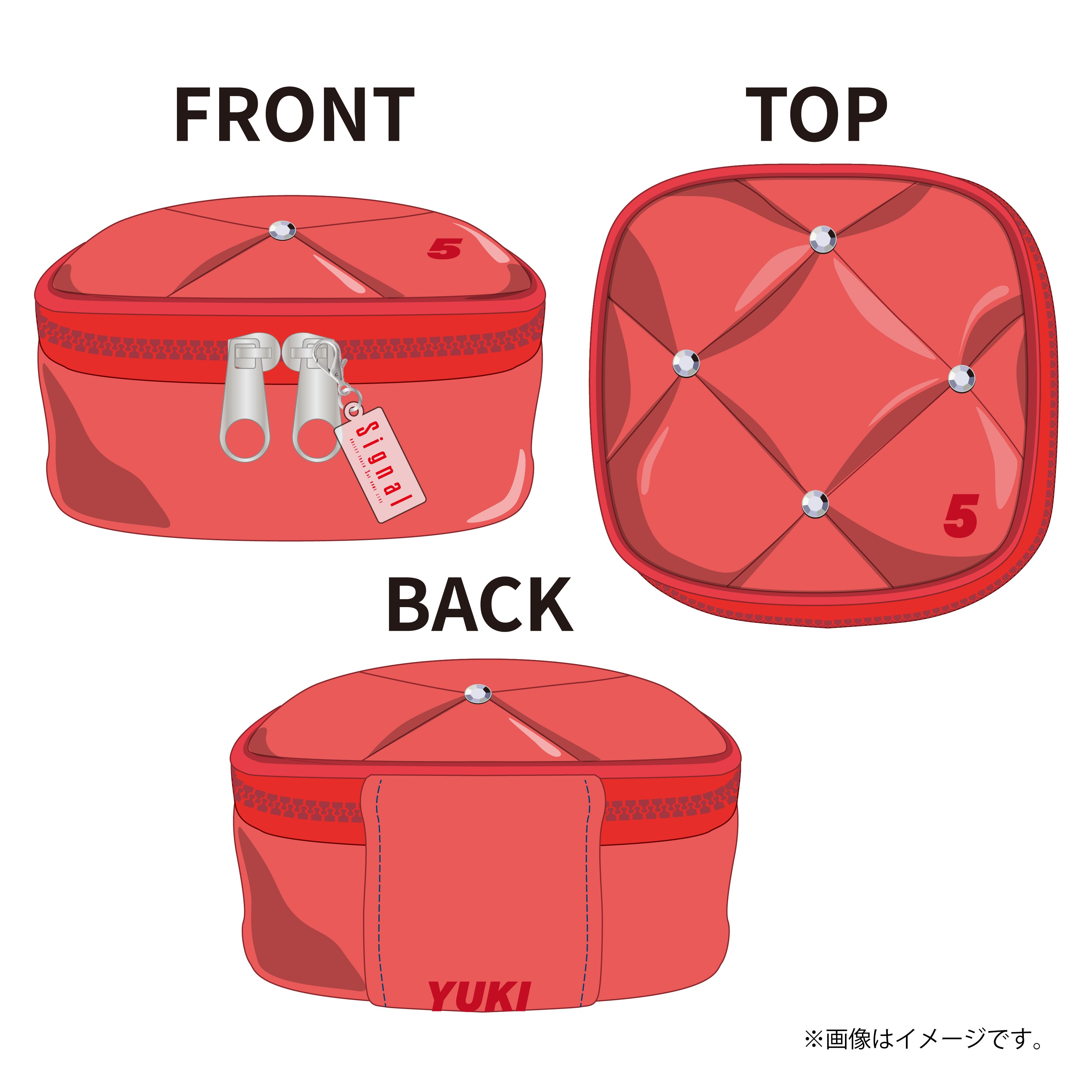 超特急]Signal チャーム付きポーチ – スタダ便 PLUS GOODS STORE