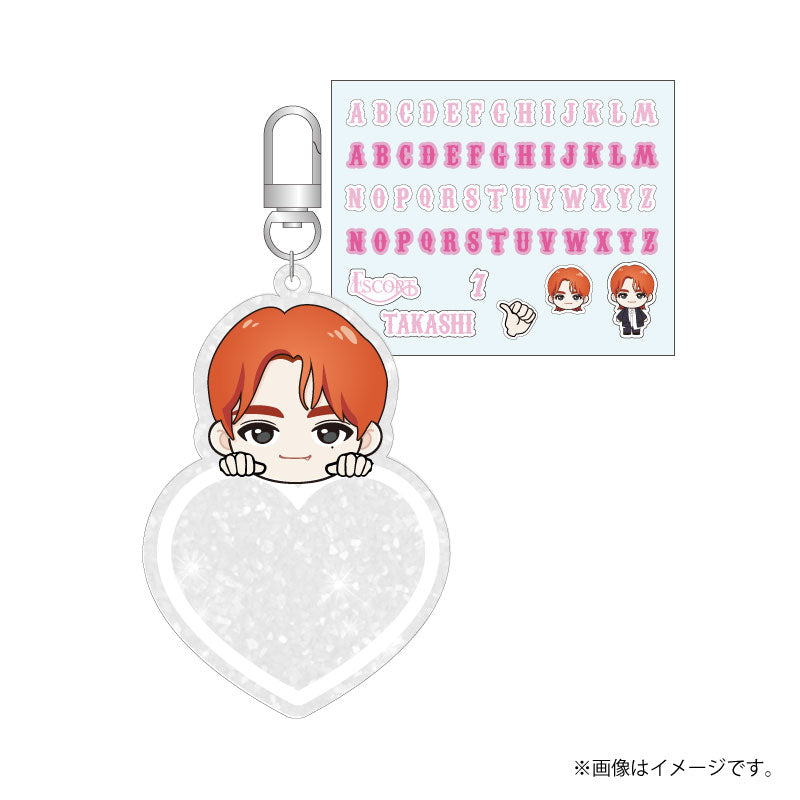 [超特急]ESCORT Acrylic Keyholder&Sticker Set