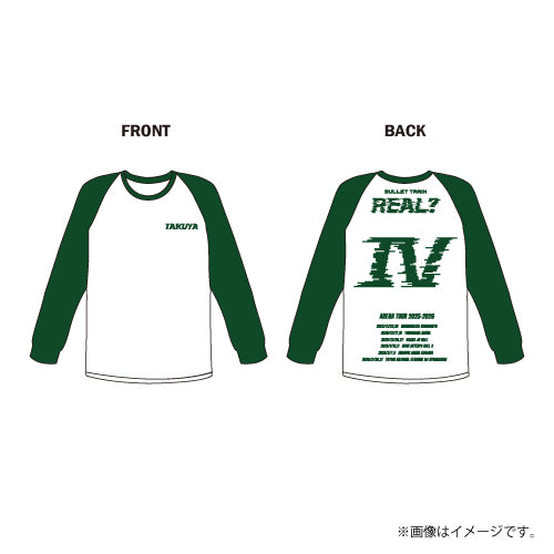 [超特急]REAL？Raglan Sleeve T-shirt(Green)