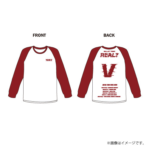 [超特急]REAL？Raglan Sleeve T-shirt(Red)
