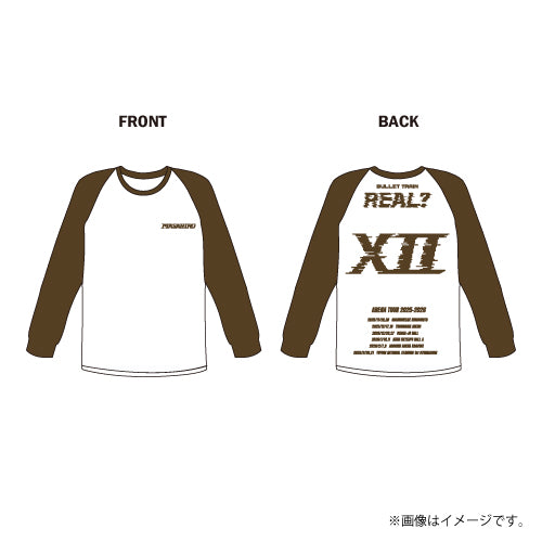 [超特急]REAL？Raglan Sleeve T-shirt(Brown)