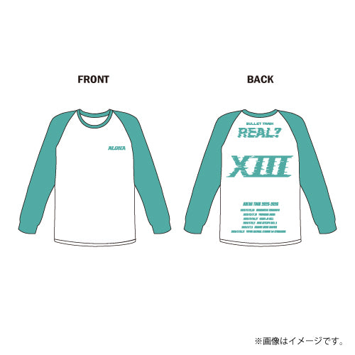 [超特急]REAL？Raglan Sleeve T-shirt(Turquoise)