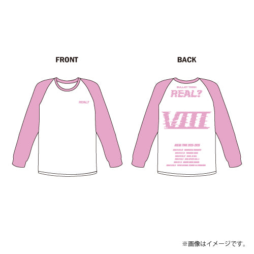 [超特急]REAL？Raglan Sleeve T-shirt(Pink)