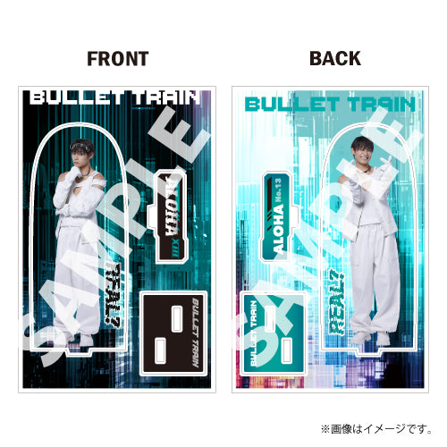 超特急]REAL？Double Sided Acrylic Stand – スタダ便 PLUS GOODS STORE