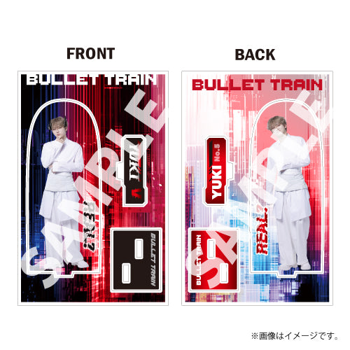 超特急]REAL？Double Sided Acrylic Stand – スタダ便 PLUS GOODS STORE