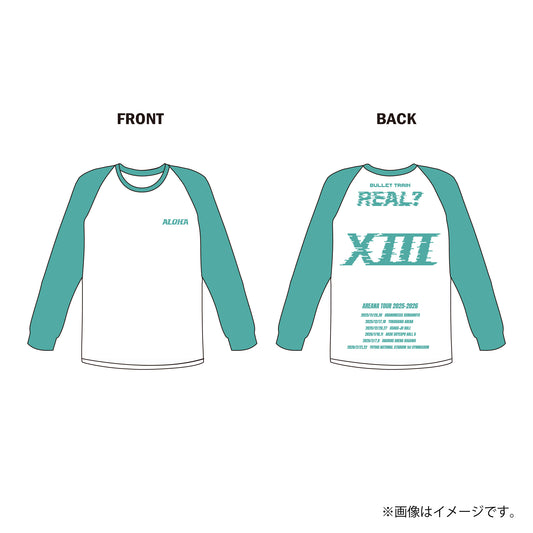 [超特急]REAL？Raglan Sleeve T-shirt(Turquoise)