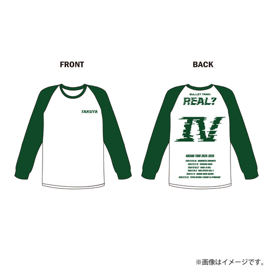 [超特急]REAL？Raglan Sleeve T-shirt(Green)