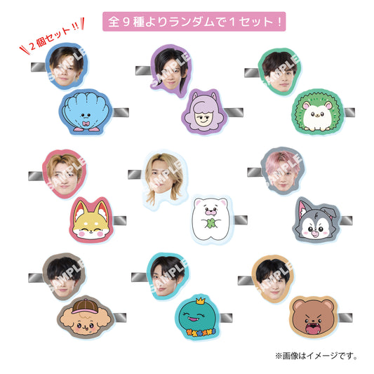 [超特急]Signal ランダムアクリルヘアクリップセット