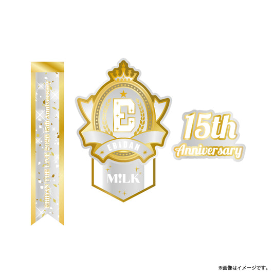 [EBiDAN]EBiDAN THE LIVE 2026 15th Anniversary Logo Keyholder【M!LK】
