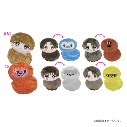[M!LK]シャカレボリバーシブルポーチ