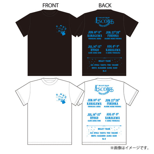 [超特急]ESCORT T-shirt【Blue】