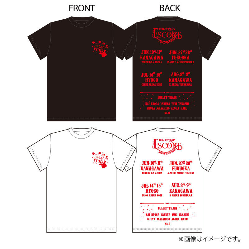 [超特急]ESCORT T-shirt【Red】
