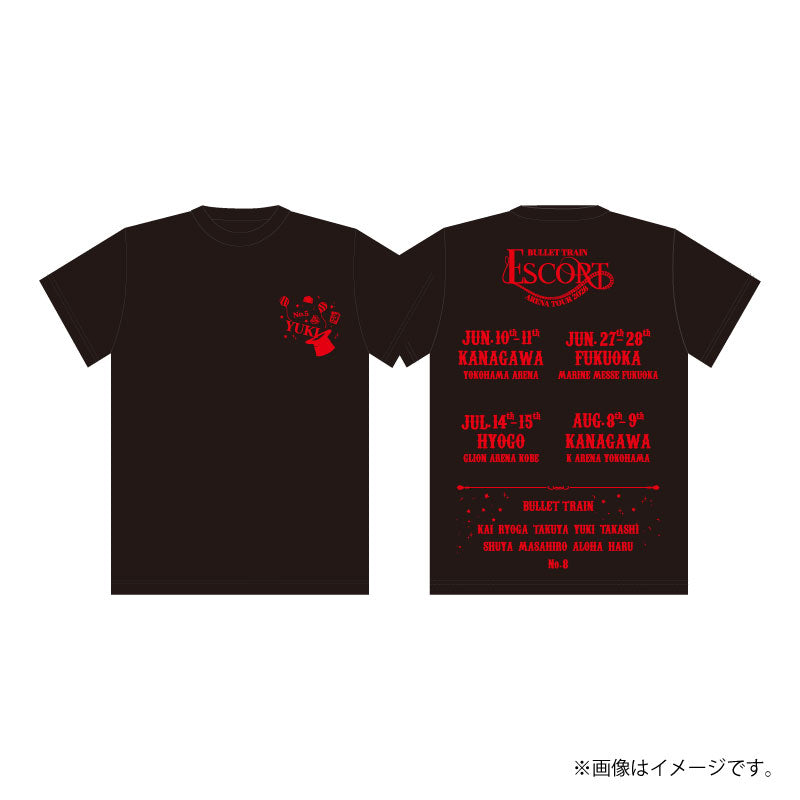 [超特急]ESCORT T-shirt【Red】