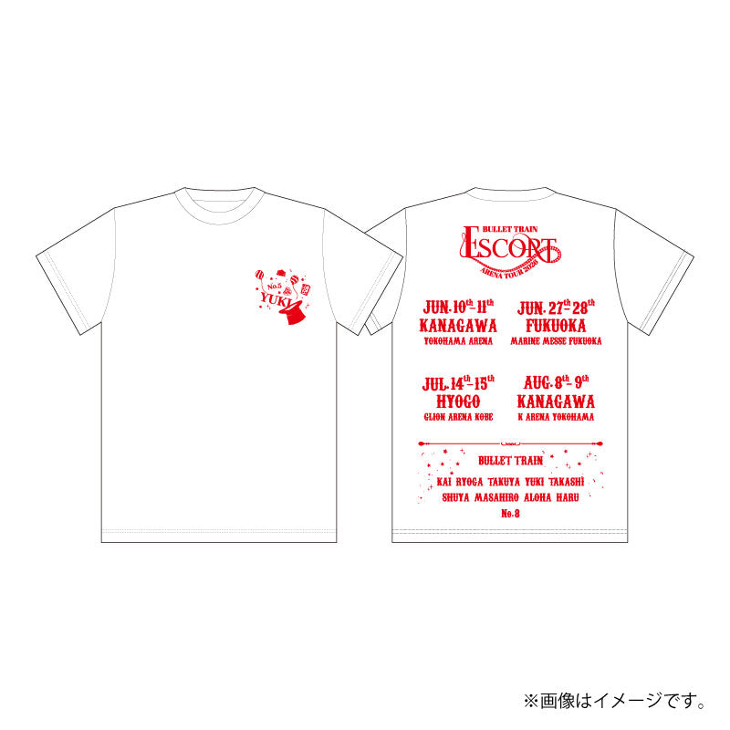 [超特急]ESCORT T-shirt【Red】