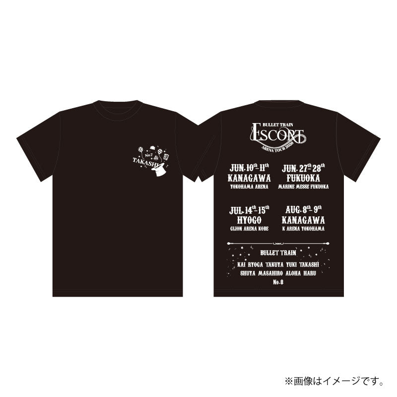 超特急]ESCORT T-shirt【White】 – スタダ便 PLUS GOODS STORE