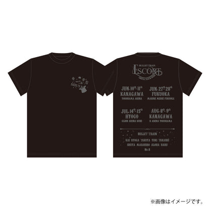 [超特急]ESCORT T-shirt【Charcoal】