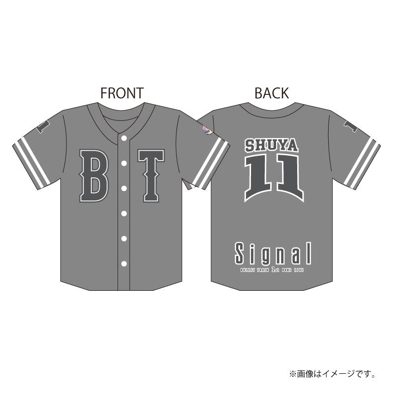 超特急]Signal ベースボールシャツ – スタダ便 PLUS GOODS STORE