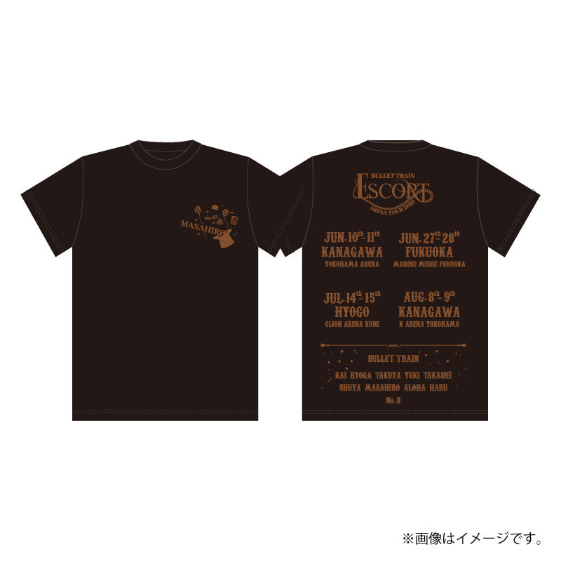 [超特急]ESCORT T-shirt【Brown】