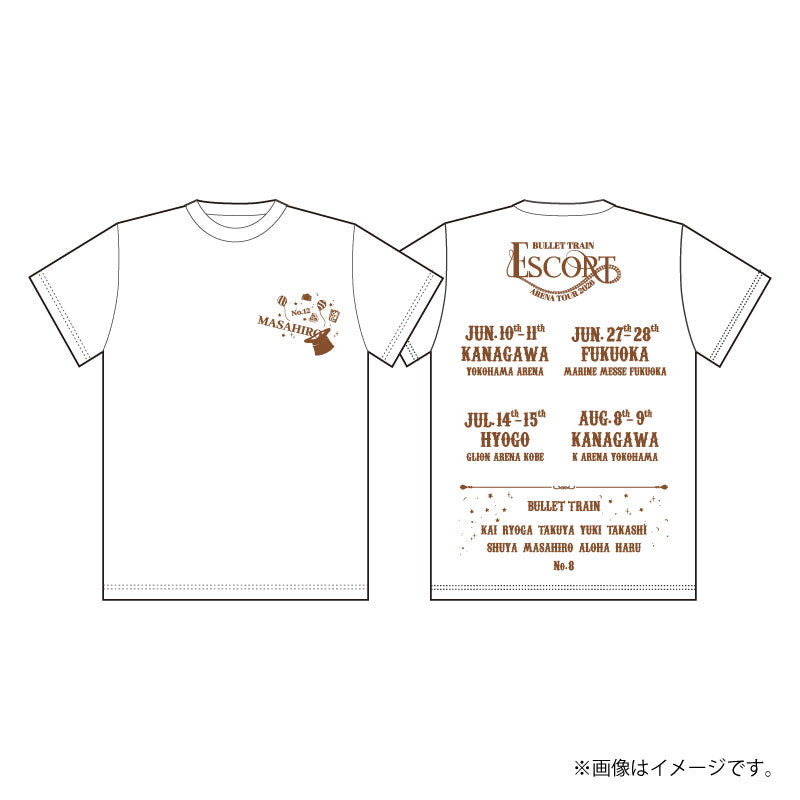 超特急]ESCORT T-shirt【Brown】 – スタダ便 PLUS GOODS STORE