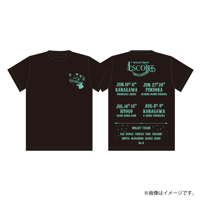 [超特急]ESCORT T-shirt【Turquoise】