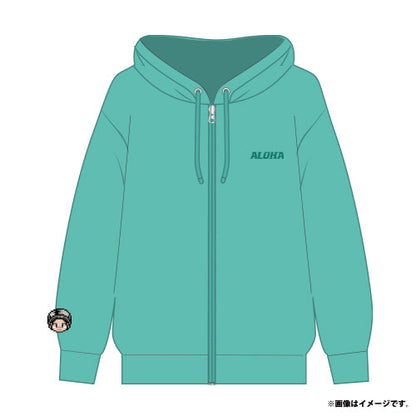 [超特急]REAL？Zip Parka(Turquoise)
