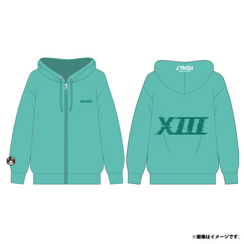[超特急]REAL？Zip Parka(Turquoise)