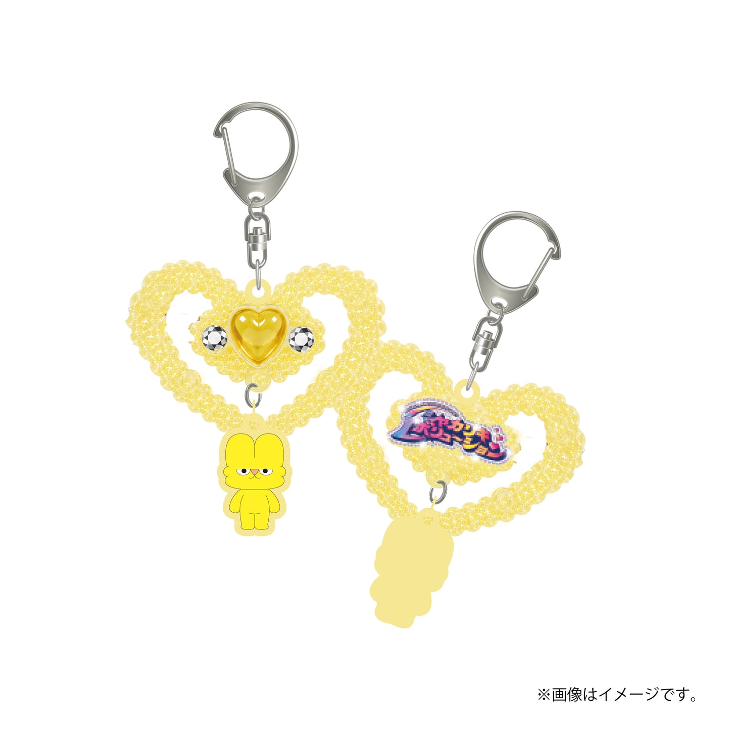 [M!LK]シャカレボハートキーホルダー