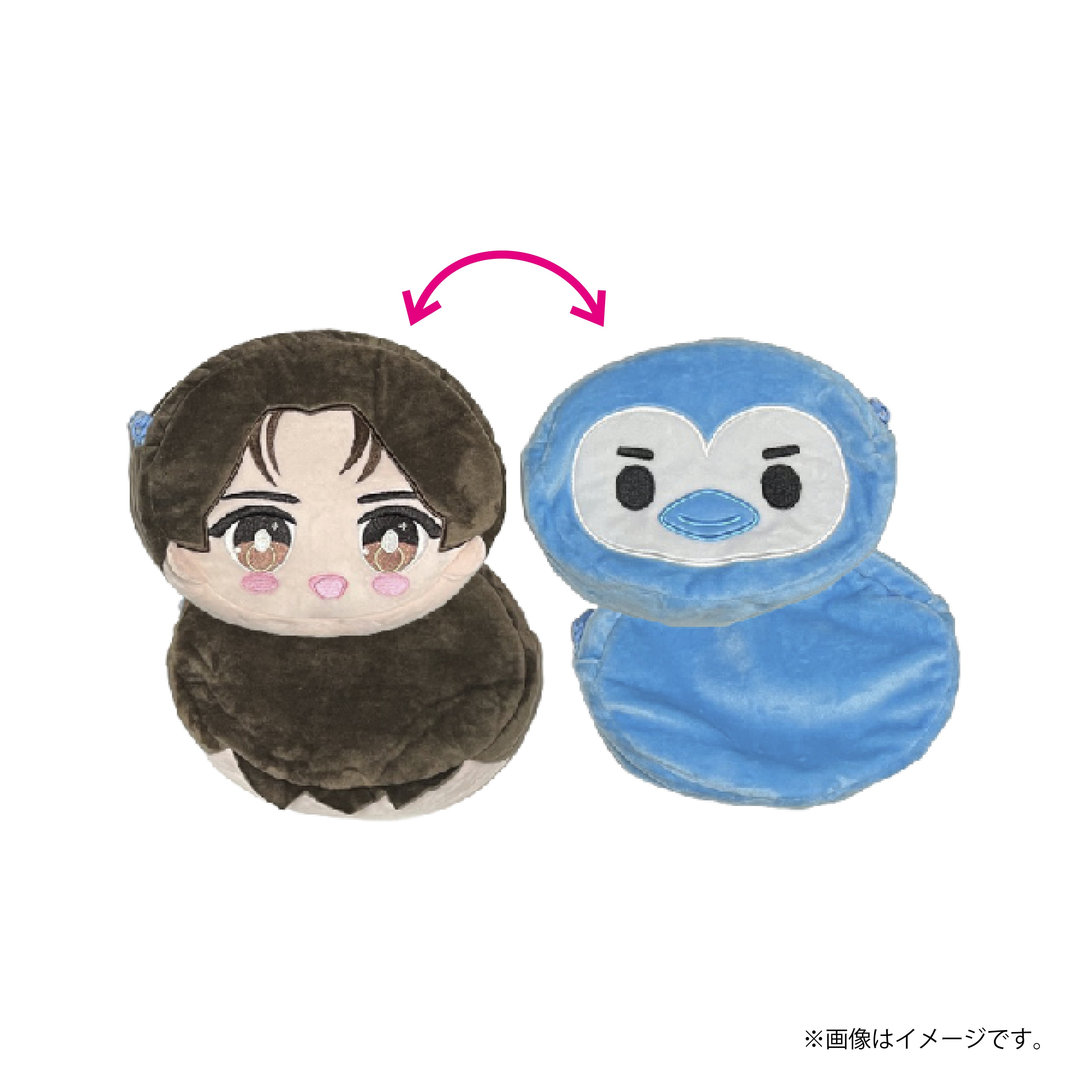 M!LK]シャカレボリバーシブルポーチ – スタダ便 PLUS GOODS STORE
