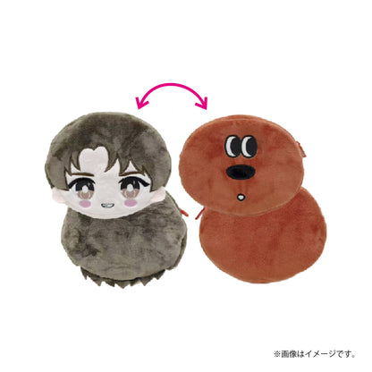 [M!LK]シャカレボリバーシブルポーチ